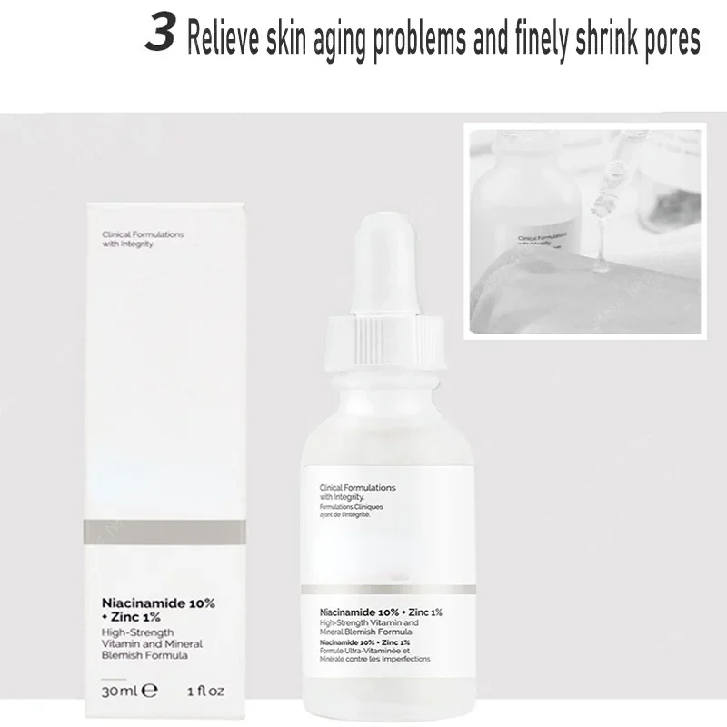 Niacinamide Pore Shrinking Essence - Niacinamide magnesium whitening essentie, verhelderende en
