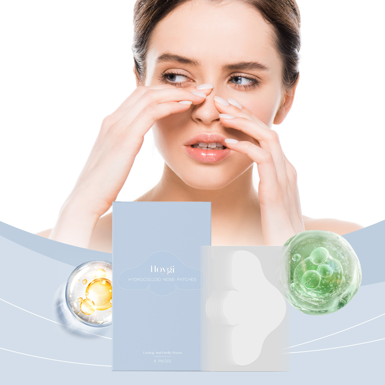 Salicylic Acid Blackhead Remover - Salicylzuur Neusporie Strips Oliecontrole Hydrocolloïde Neuspleisters