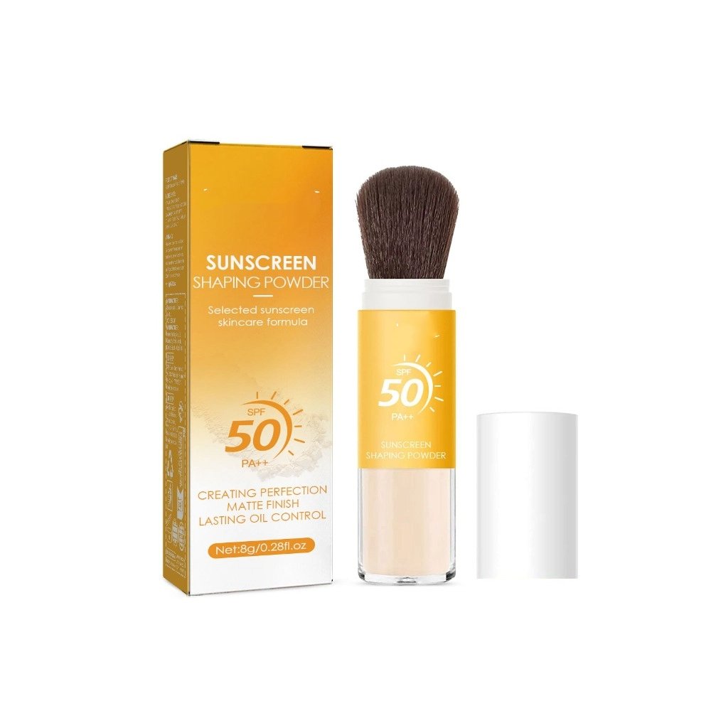 Spf 50 Waterproof Sunscreen - Waterdichte SPF 50 Brush Sunscreen Poeder