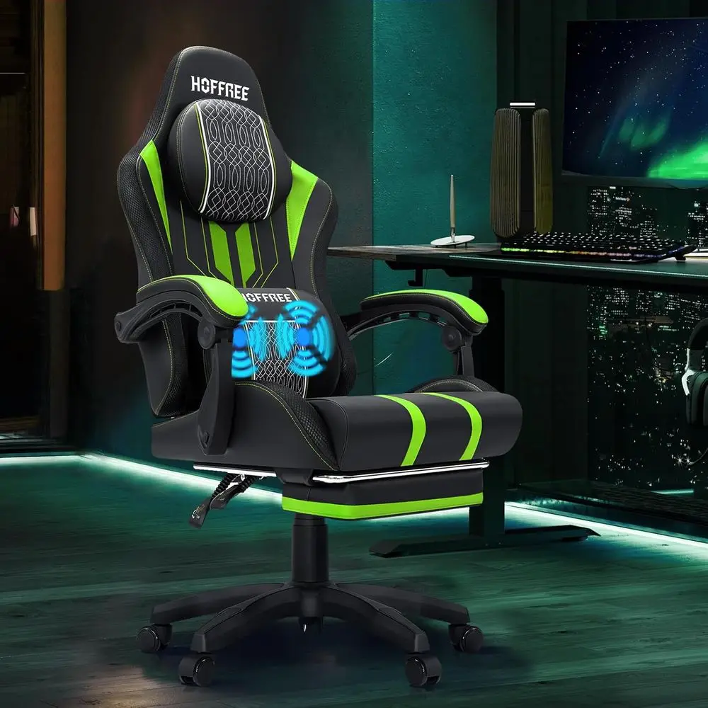 Massage - Ergonomische massage-gamingstoel voor grote en lange