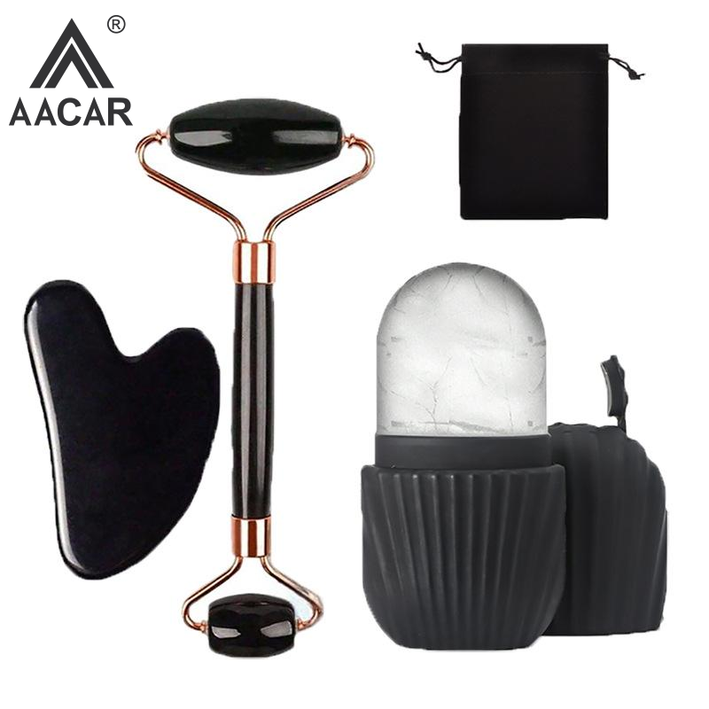 Face Ice Roller Puffiness - Ice Face Roller Gezichts-iceroller Set Gezichtsroller