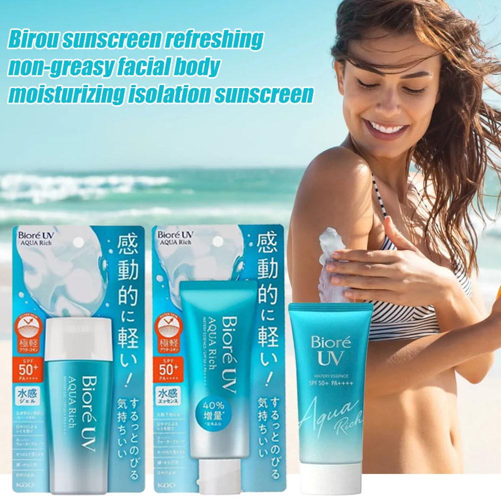 Japanse Biore UV-isolatie zonn - Spf 50 Waterproof Sunscreen recensie en prijs