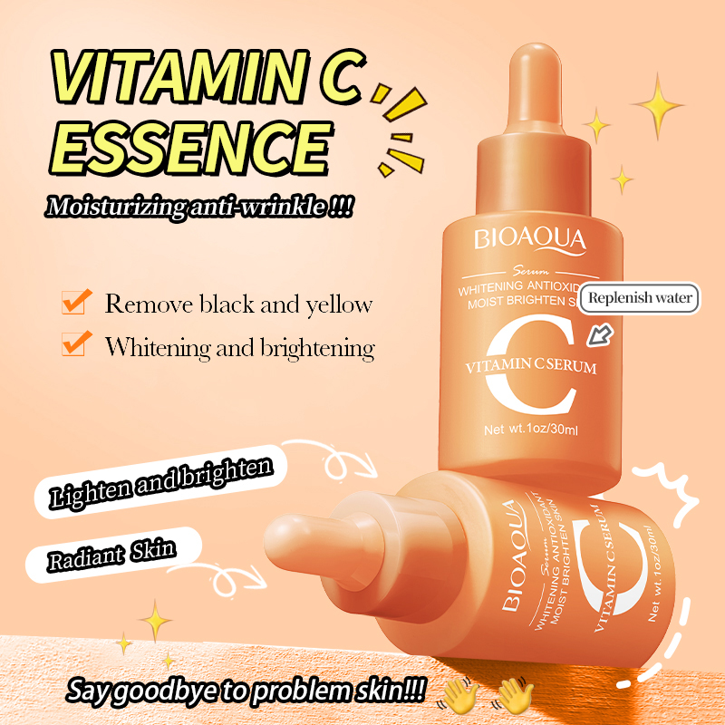 1/3pcs BIOAQUA Vitamine C Reti - Hyaluronic Acid Facial Serum recensie en prijs