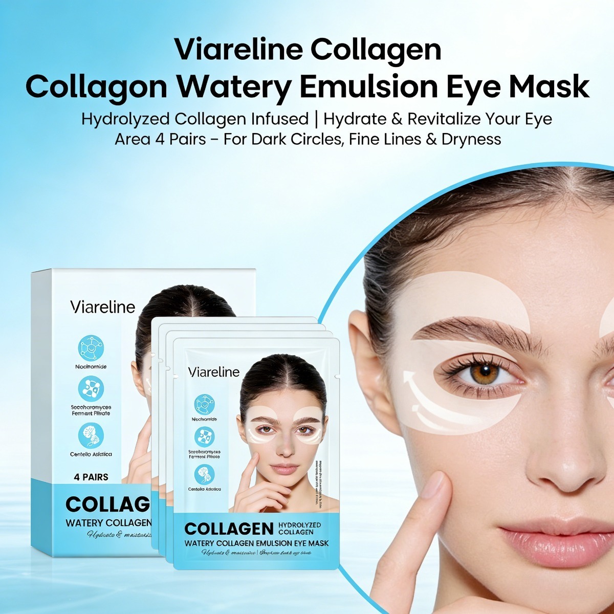 Collageen oogpatches verminder - Collagen Under Eye Patches recensie en prijs