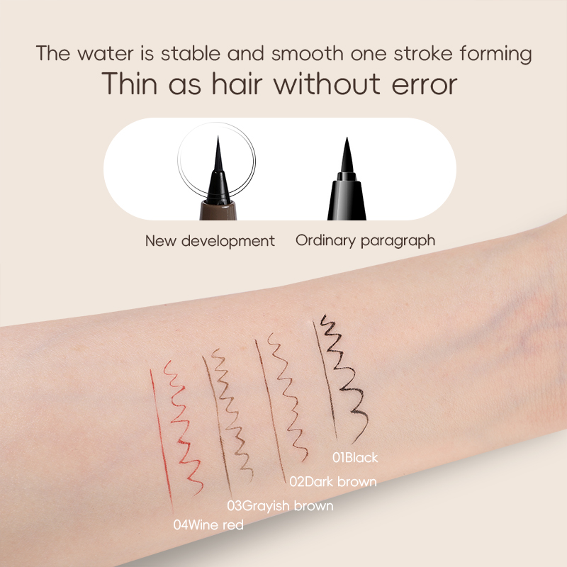 Gladde zeer fijne eyeliner-pen - Waterproof Liquid Eyeliner Pen recensie en prijs