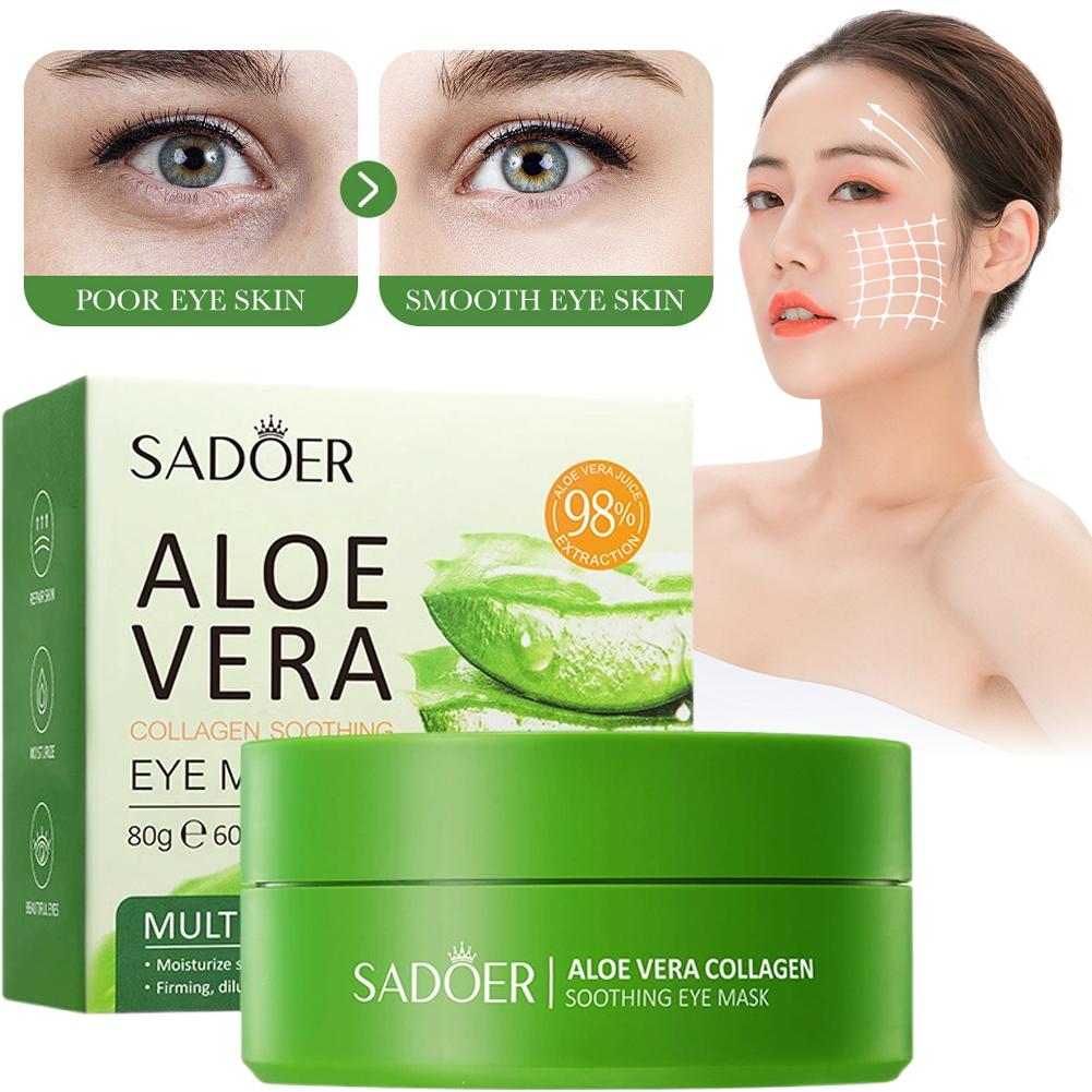 60 stks Aloë Vera Collageen On - Collagen Under Eye Patches recensie en prijs