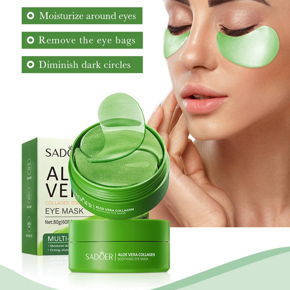 60 stks Aloë Vera Collageen On - Collagen Under Eye Patches recensie en prijs