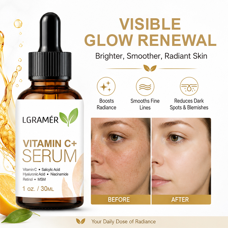 Vitamine C+ Gezichtsserum Met  - Hyaluronic Acid Facial Serum recensie en prijs