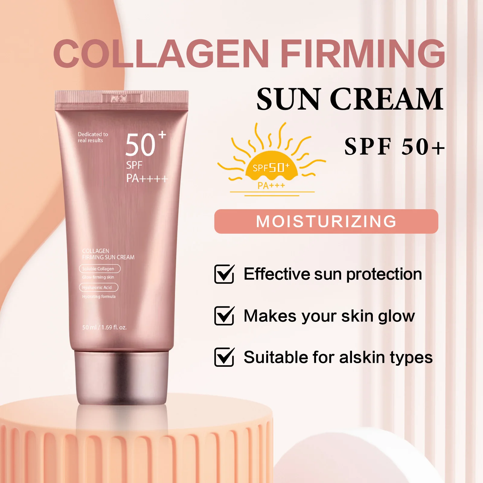 Zonnebrandcrème SPF50 PA+++ Wa - Spf 50 Waterproof Sunscreen recensie en prijs