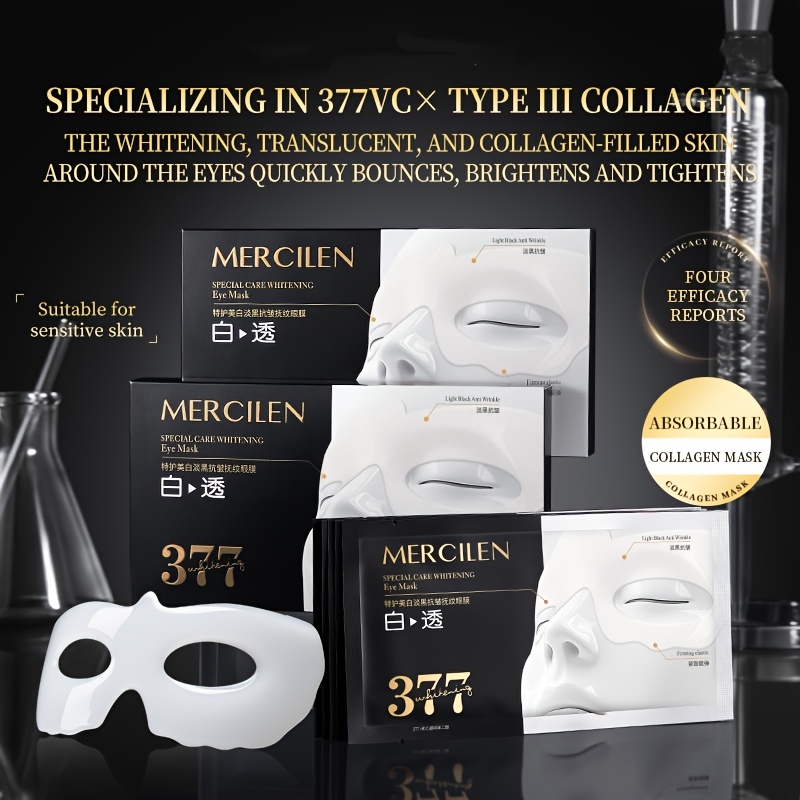 Mercilen Hydraterend Oogmasker - Collagen Under Eye Patches recensie en prijs
