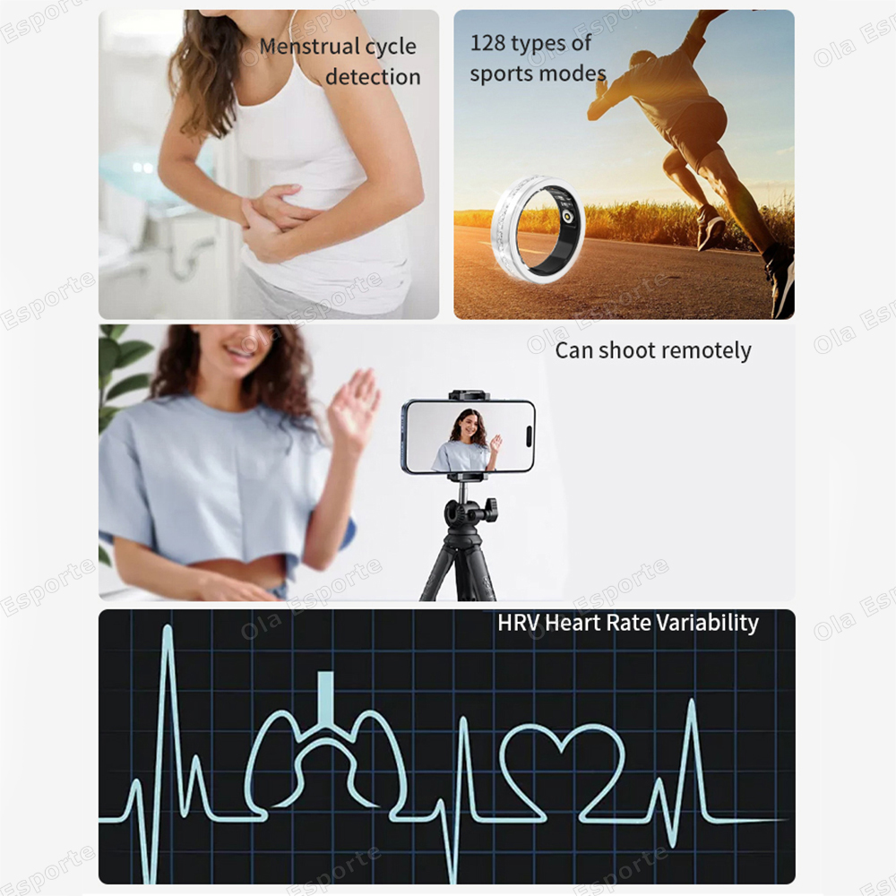 2025 Nieuwe Smart Ring Lady Ha - Health Monitors recensie en prijs