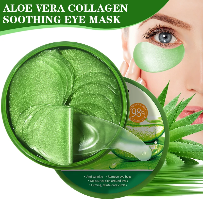 60 stks Aloë Vera Collageen Oo - Collagen Under Eye Patches recensie en prijs