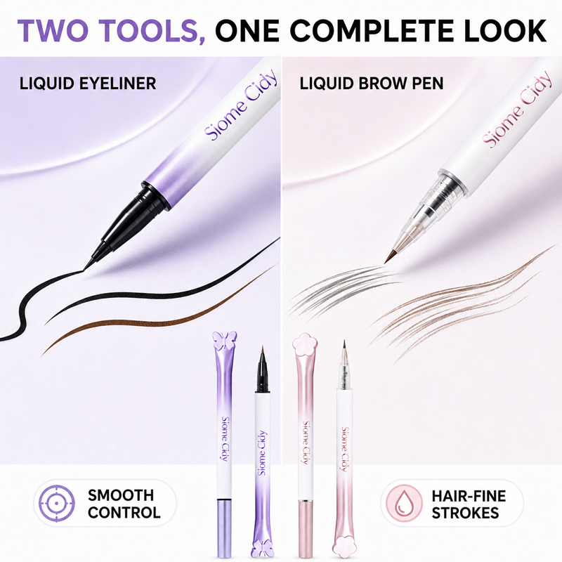Siome Cidy 4-delige vloeibare  - Waterproof Liquid Eyeliner Pen recensie en prijs