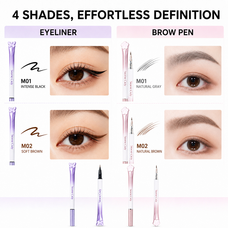 Siome Cidy 4-delige vloeibare  - Waterproof Liquid Eyeliner Pen recensie en prijs