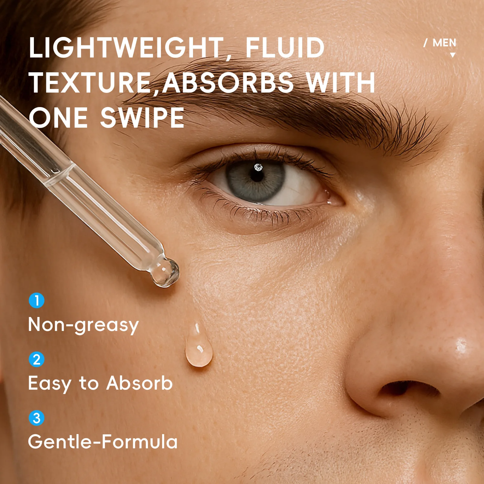 Mens 30ml Gezichtsserum Hydrat - Hyaluronic Acid Facial Serum recensie en prijs