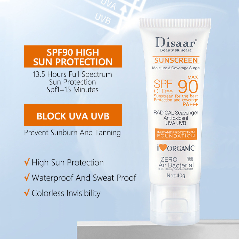 Gezichtslichaam Zonnebrandcrèm - Spf 50 Waterproof Sunscreen recensie en prijs