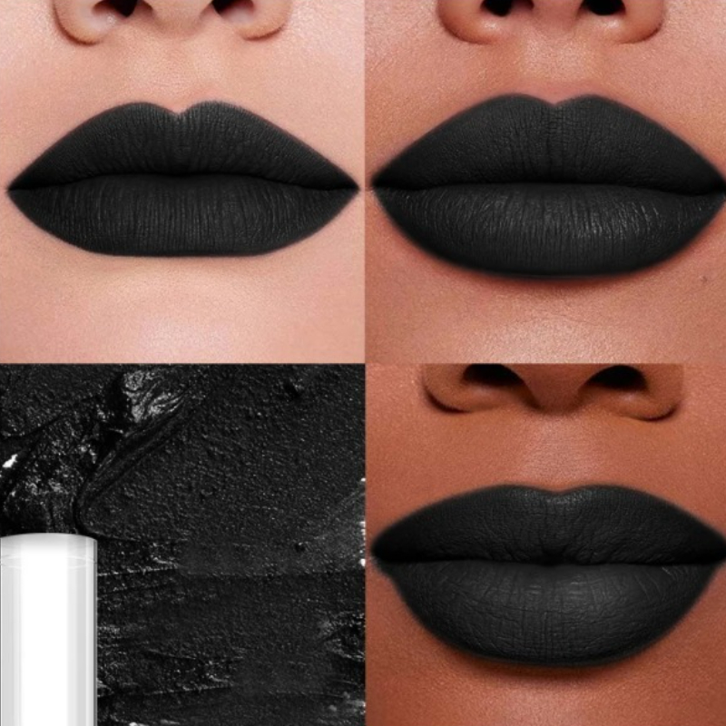 Punk Matte Zwarte Vloeibare Li - Matte Velvet Lip Tint Long Lasting recensie en prijs