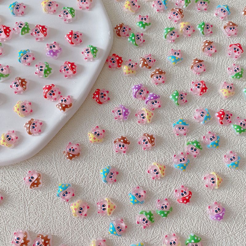 2/10/20pcs Kirby Nail Charms 3 - Nail Art recensie en prijs