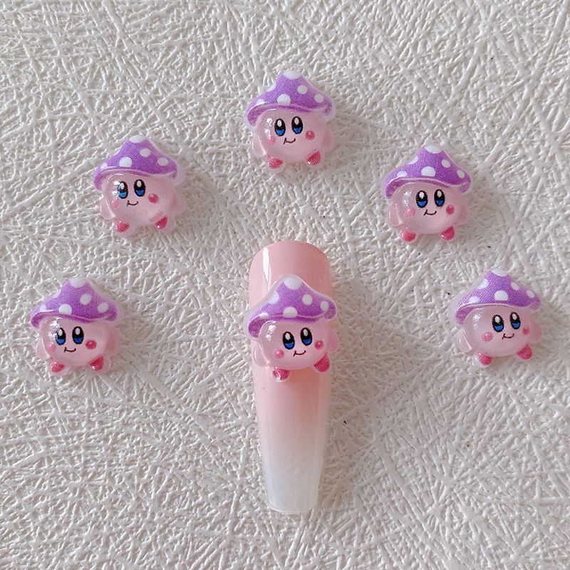 2/10/20pcs Kirby Nail Charms 3 - Nail Art recensie en prijs