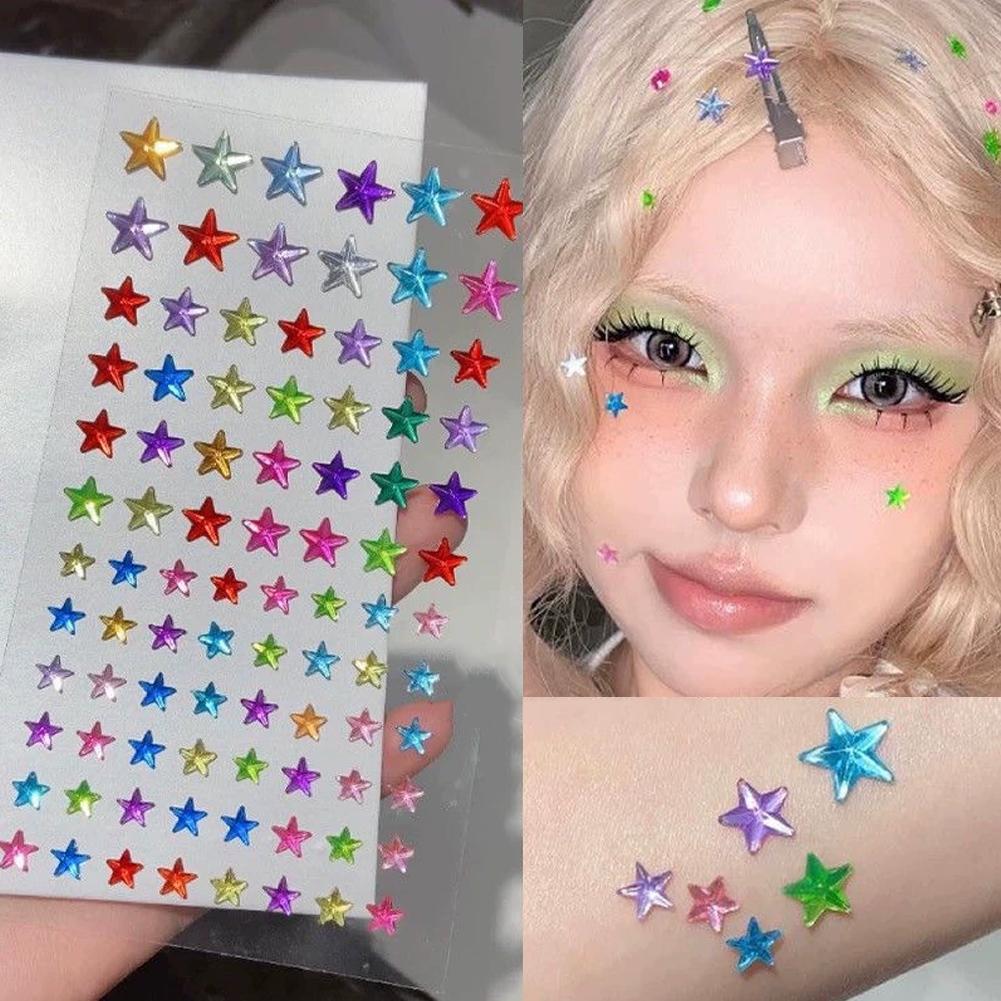 Zelfklevende gezichtssteentjes - Nail Art recensie en prijs