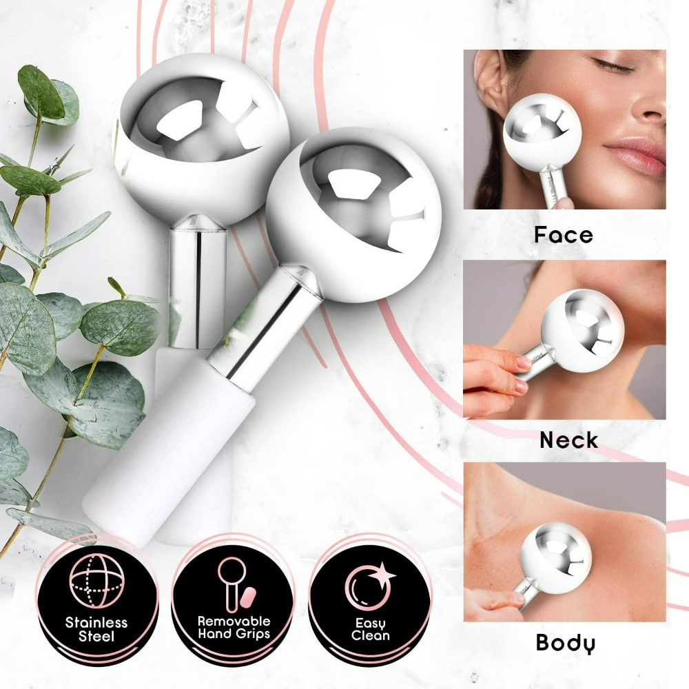 Cryo Face Massager Ice Globes  - Face Ice Roller Puffiness recensie en prijs