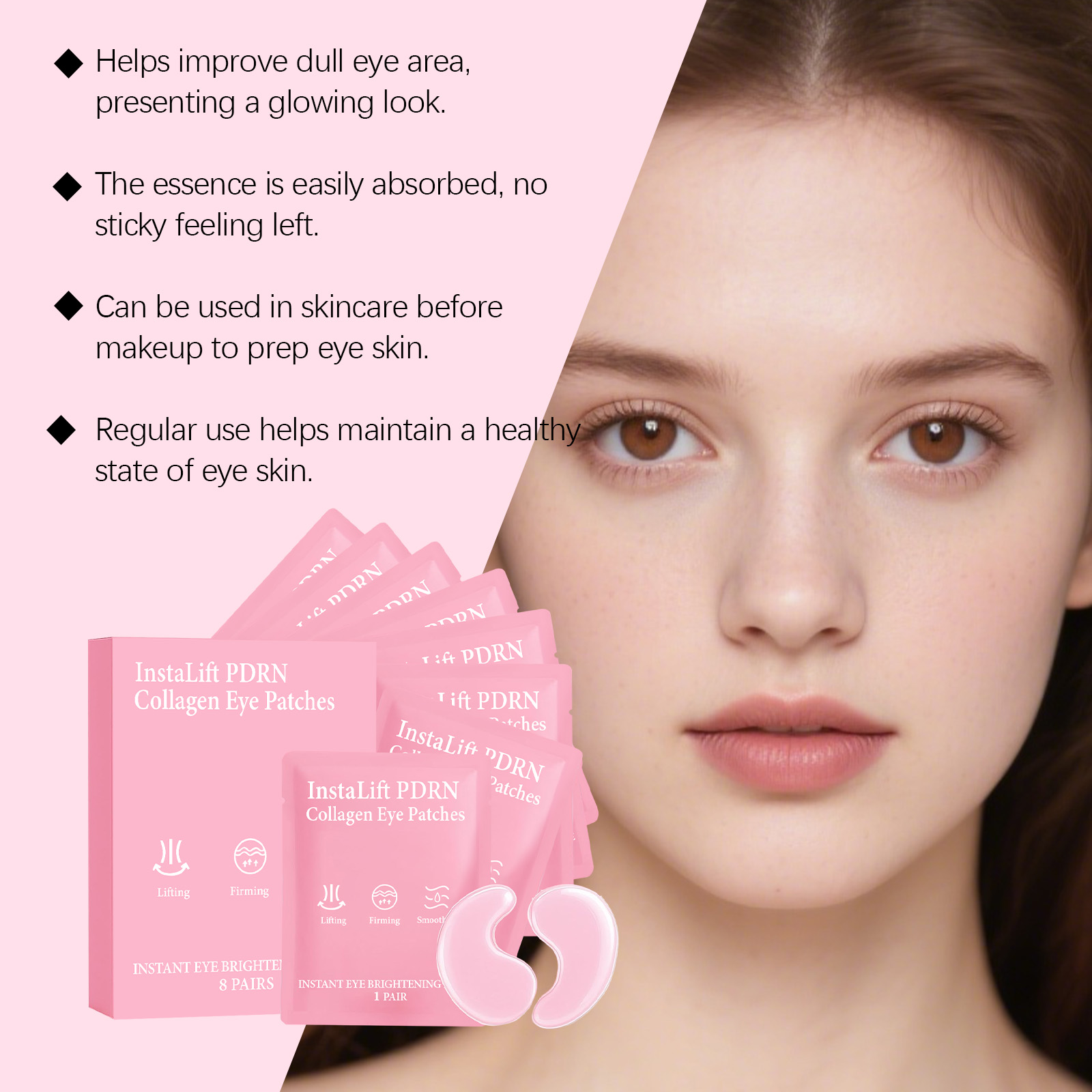 Instalift PDRN Collageen Oogla - Collagen Under Eye Patches recensie en prijs