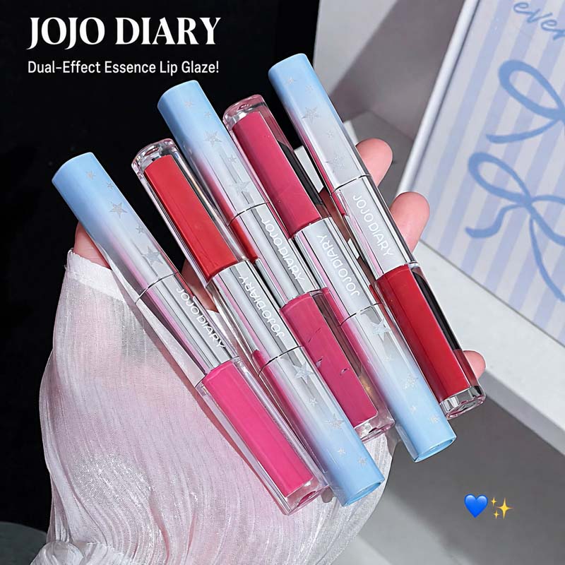 JOJO DIARY Dual Effect Lip Gla - Matte Velvet Lip Tint Long Lasting recensie en prijs
